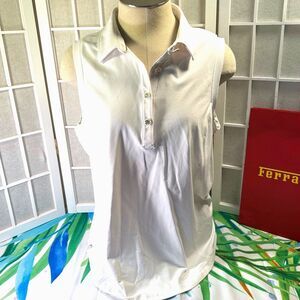 Clover by bobby jones Sleeveless Athletic Golf Polo Shirt